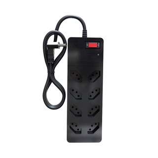 iCLAMPER Eletro 8 Filtro de linha com DPS Bivolt 10A Preto