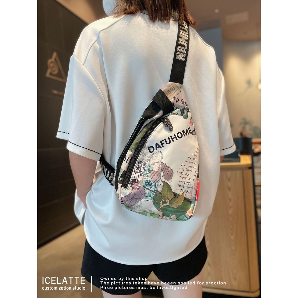 High-End luz saco de viagem feminino 2026 novo estilo moda All-Match senhoras Cross-corpo saco passeio lazer saco de pei