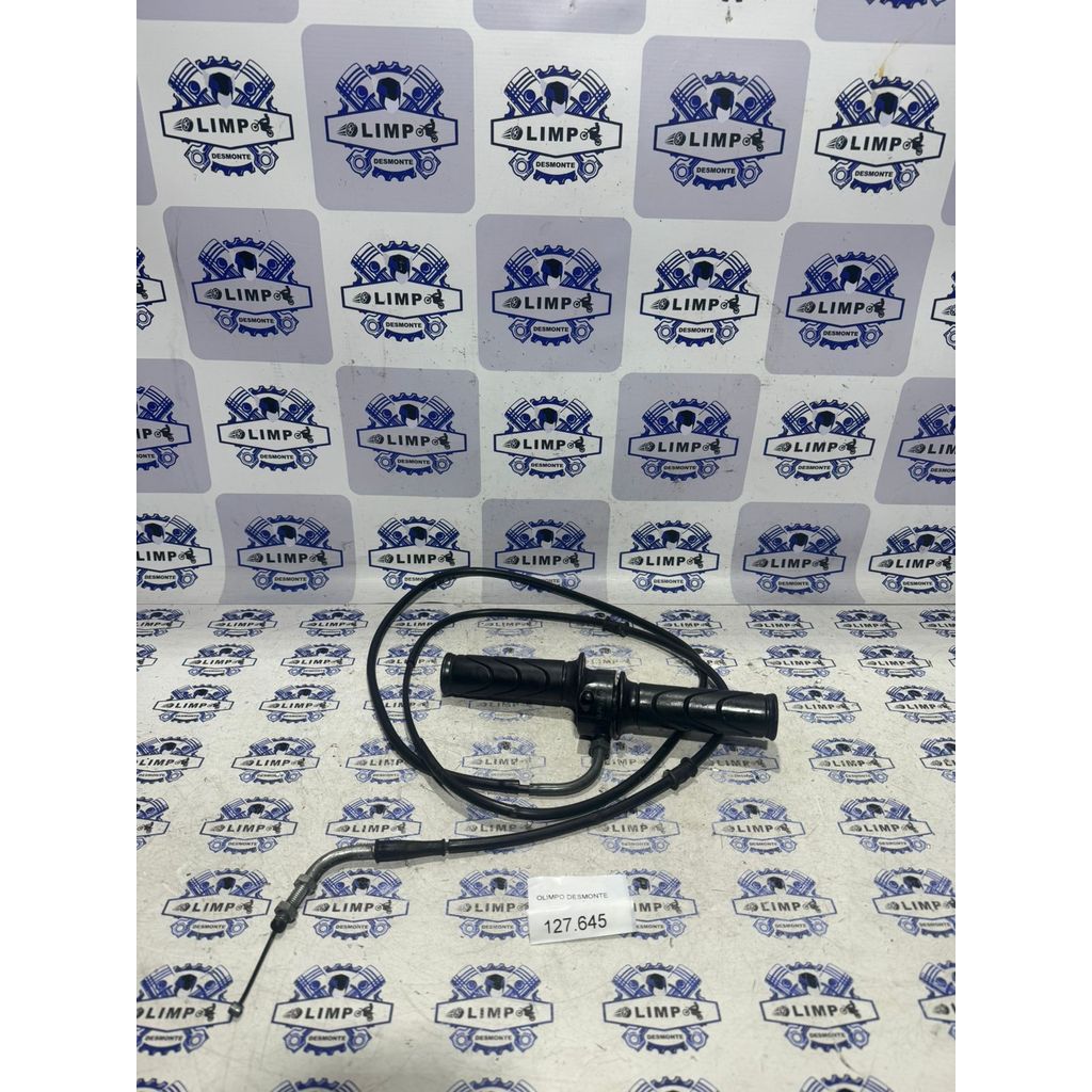 PAR DE MANOPLA C/CABO ACELERADOR HONDA LEAD 110 09/16 ORIGIN