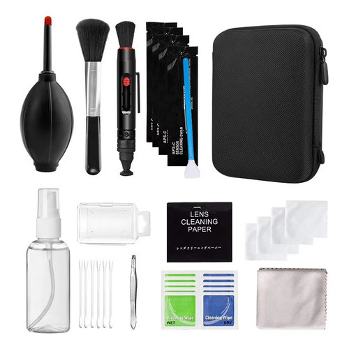 Kit Limpeza Para Lentes De Câmera Profissional Sens