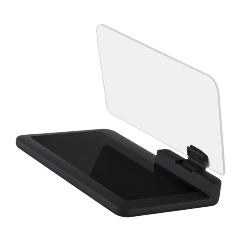 Li * Auto HUD Phone Projector Stand Head Up Display Suporte De Navegação Com Ampla Compatibilidade ABS Construção Para M