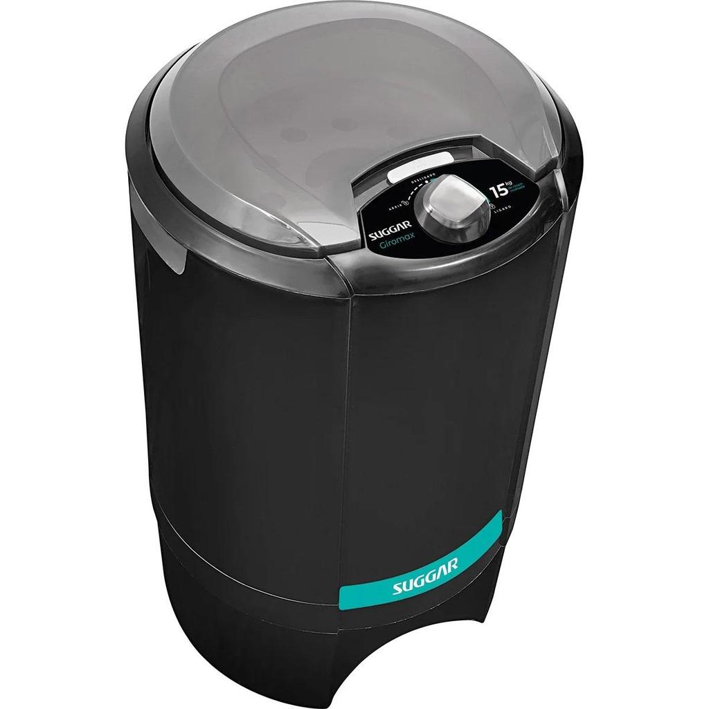 Centrifuga de Roupas Giromax 15 Kg Preta Suggar 127v