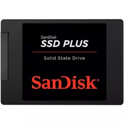 SSD SanDisk Plus, 500GB, Sata III, Leitura: 545MBs e Gravação: 505MBs, SDSSDA-500G-G28
