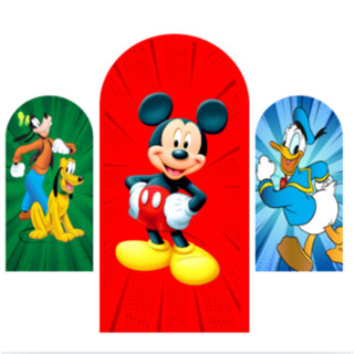 Painel tecido sublimado Romano TURMA DO MICKEY em Oferta na Shopee