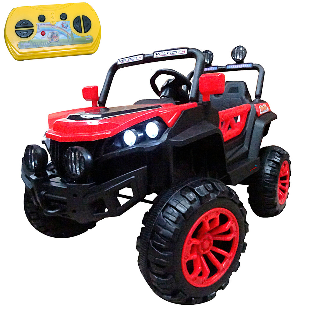 Mini Carrinho UTV Quadriciclo Elétrico Infantil 12V com Controle e 2 Lugares Remoto Luz Som Usb Mp3 Vermelho - Importway