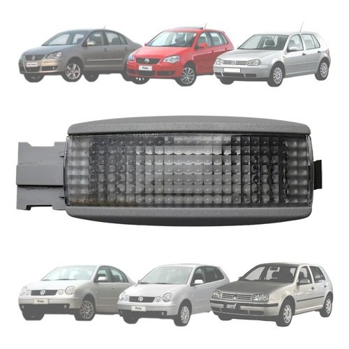 Luz Cortesia / Interna Teto / Quebra Sol / Cinza Original Volkswagen Golf Polo Sedan/sportline 00/14