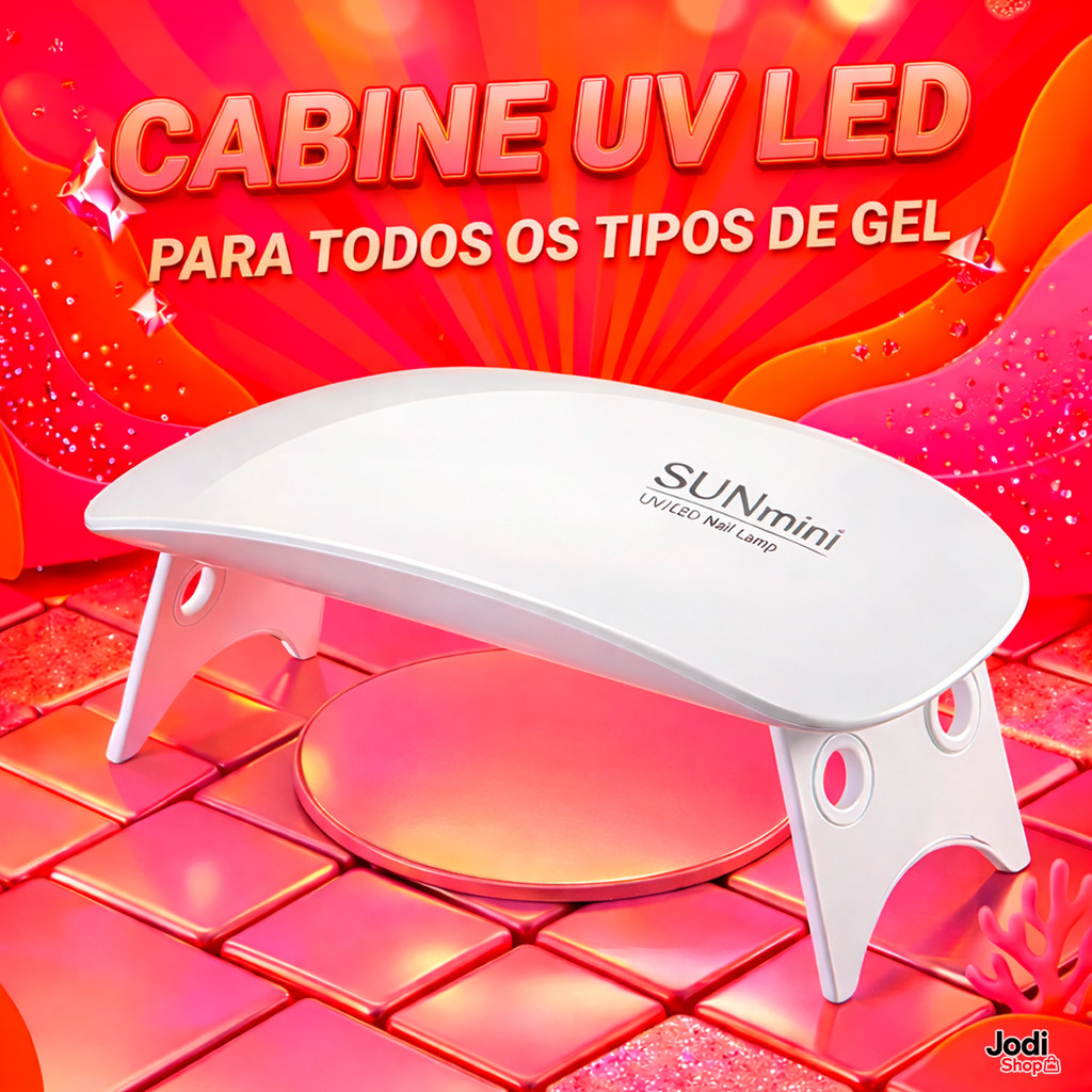 Cabine 6w UV LED Unhas Gel Secagem Rápida USB Portátil Compacta
