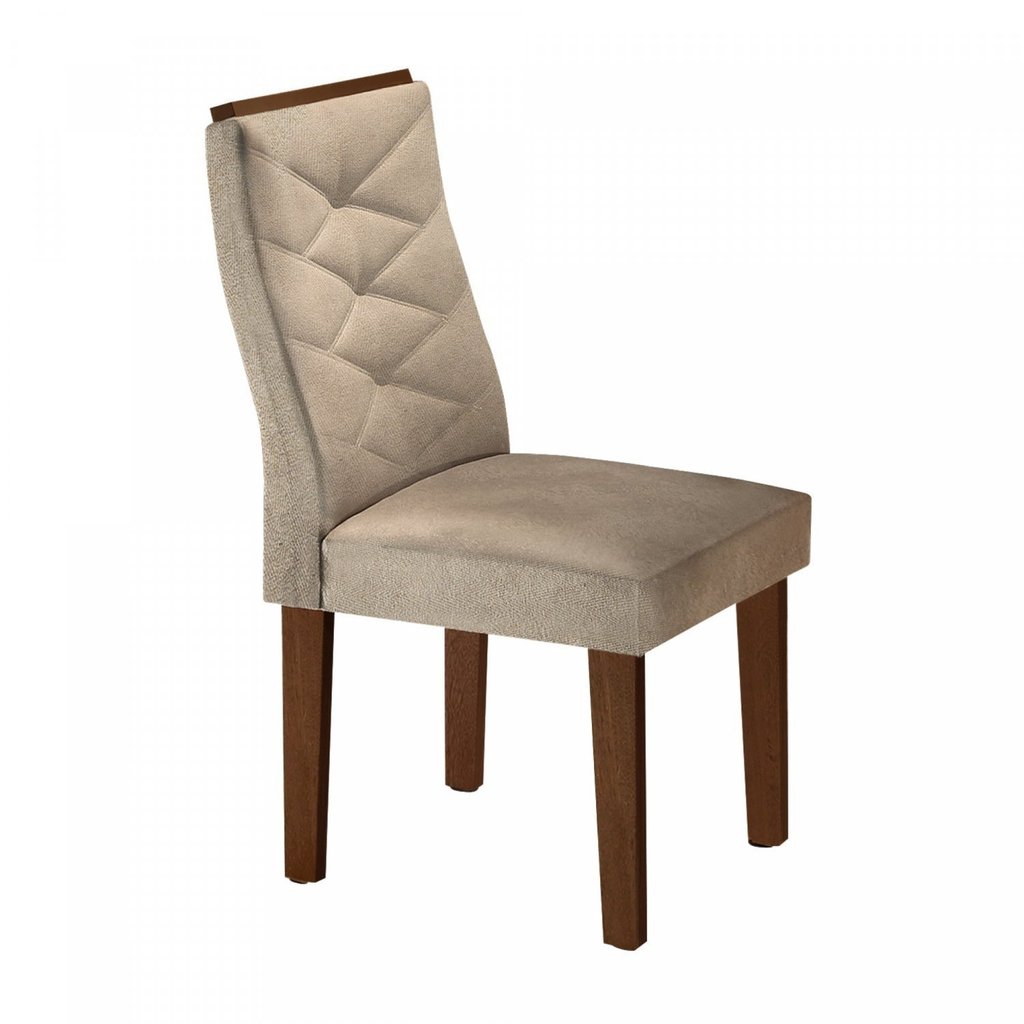 Conjunto 2 Cadeiras para Sala de Jantar Germany Espresso Móveis
