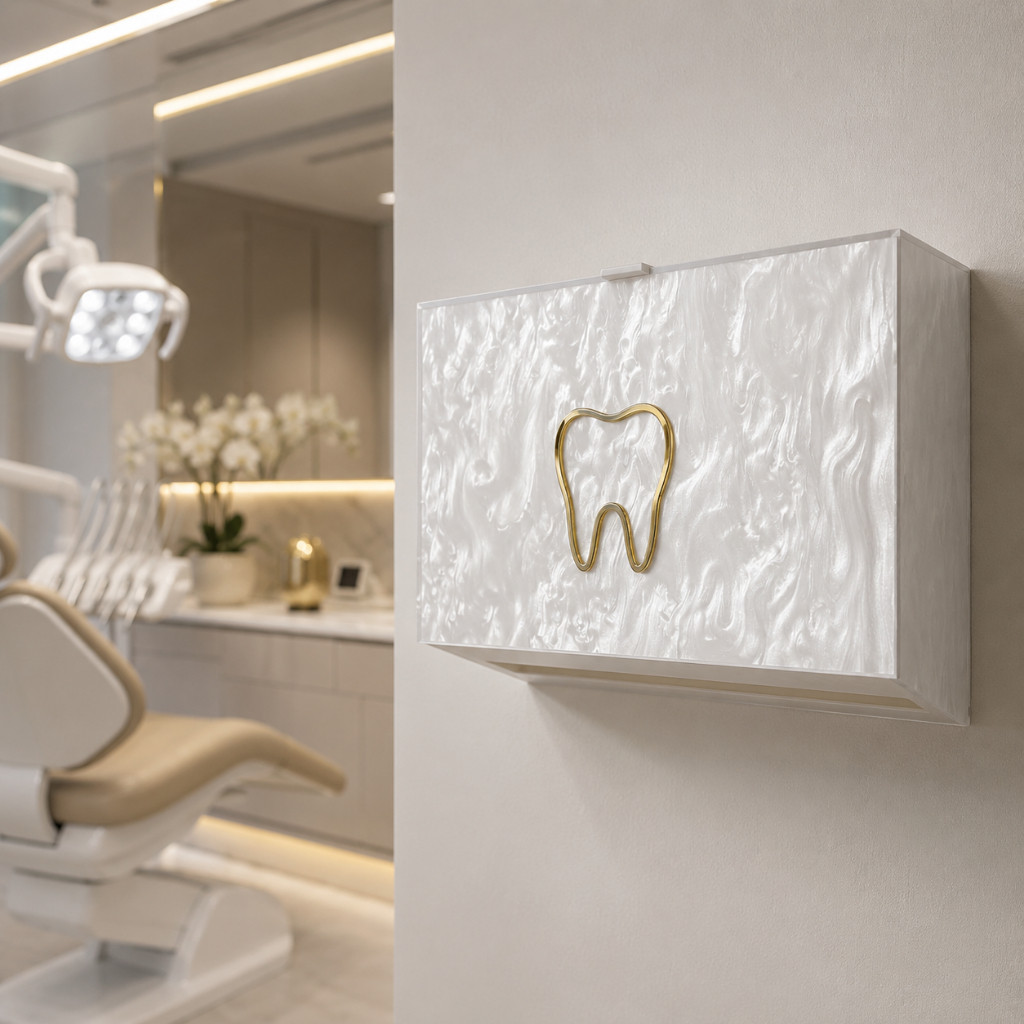 Porta Papel Toalha Personalizado em Acrílico – Ideal para Banheiro, Lavabo, Cozinha e Clínicas.
