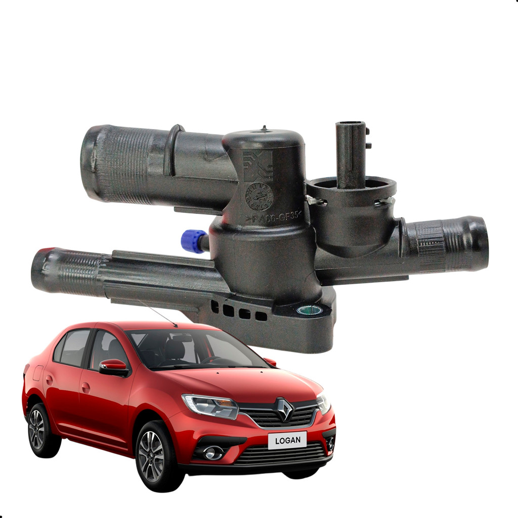 Válvula Termostática Renault Logan Sandero 1.0 12v 3cil 2016 A 2025 Original Wahler