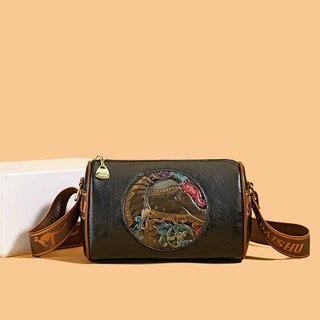 Bolsa mensageiro feminina, bolsa de ombro feminina, sacola feminina, grande capacidade, elegante, combinada, bolsa balde