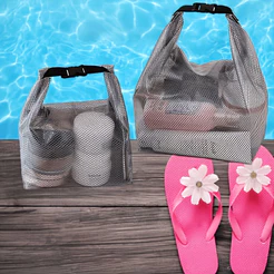 1 Pc Feminino Portátil Grande Capacidade Transparente Cosméticos Saco De Armazenamento À Prova Dwaterproof Água