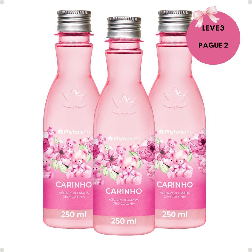 ÁGUA PERFUMADA DEO COLÔNIA PHYTODERM LEVE 3 PAGUE 2 CARINHO 250ML