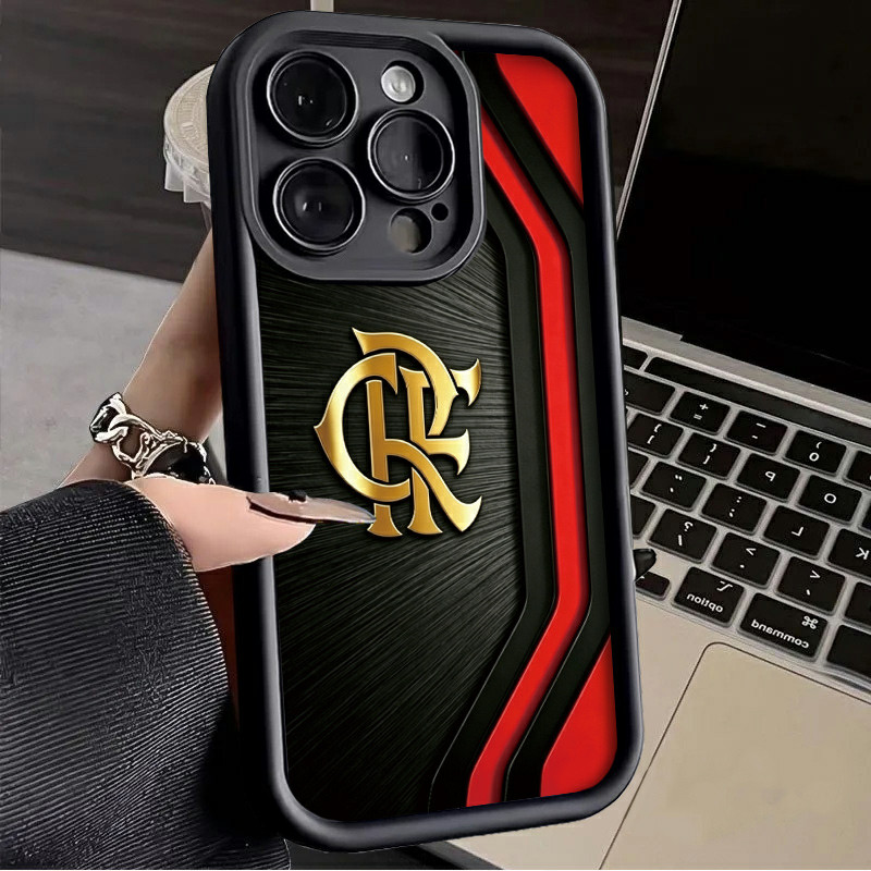Capa para Redmi 12C 13C POCO X3 X6 Pro Note 12 13 14 Flamenco Silicone Anti-choq