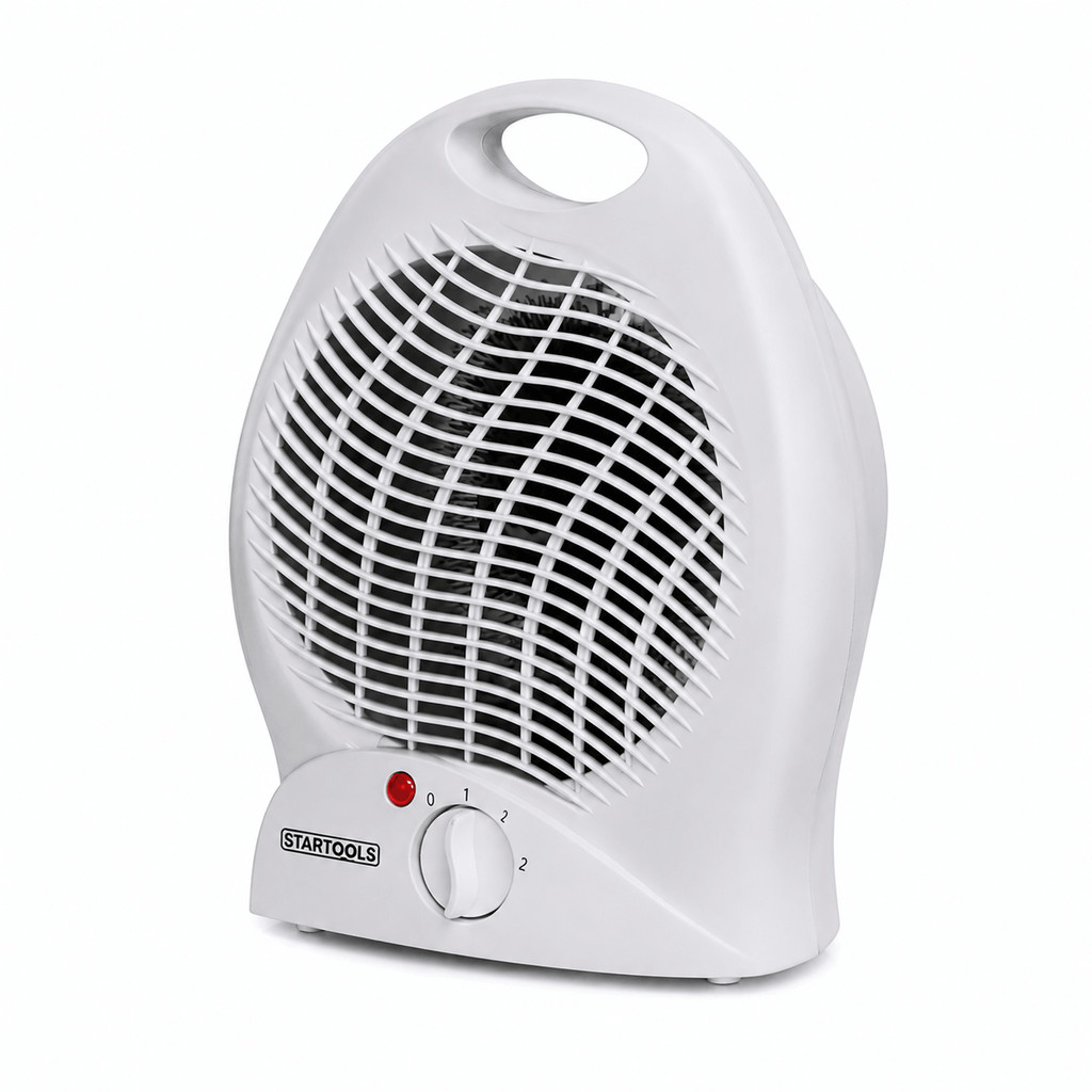 Aquecedor Elétrico Doméstico Circulador de Ar Portátil 2 Temperaturas Com LED 127V 1000W