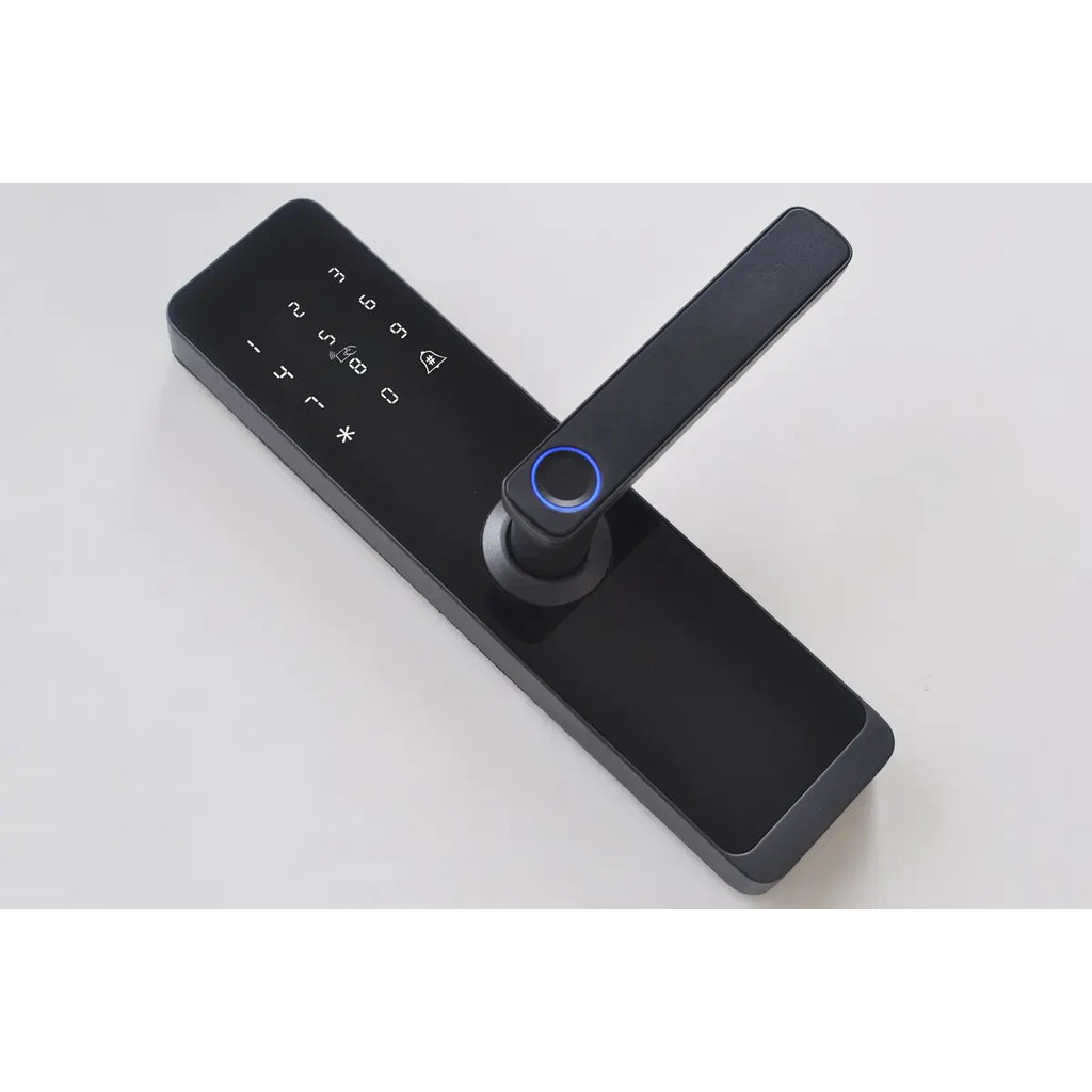 Fechadura Eletronica Digital Com Biometria Senha Tuya Wi-fi