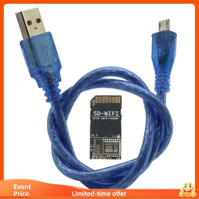 Impressora 3D SD-WIFI Pro Com Módulo Leitor De Cartão Run ESP WebDev Integrado USB Para Transmissão Sem Fio De Chip Seri