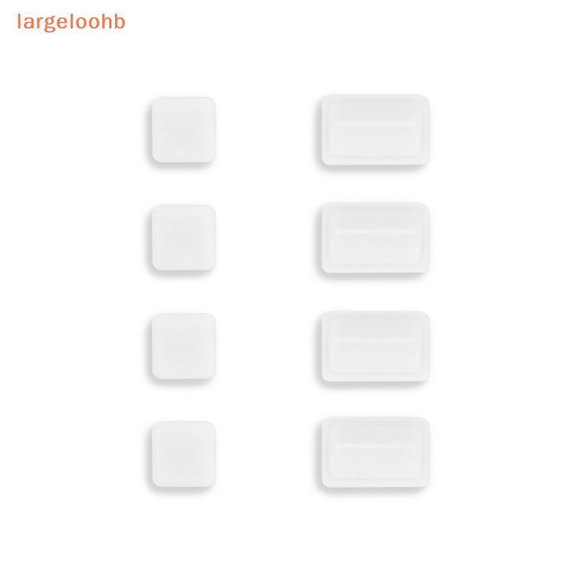 [largeloohb] 1 Conjunto Para WII Almofada De Borracha Antiderrapante Plugues Antiderrapantes Parafuso Pés Capa Substitui