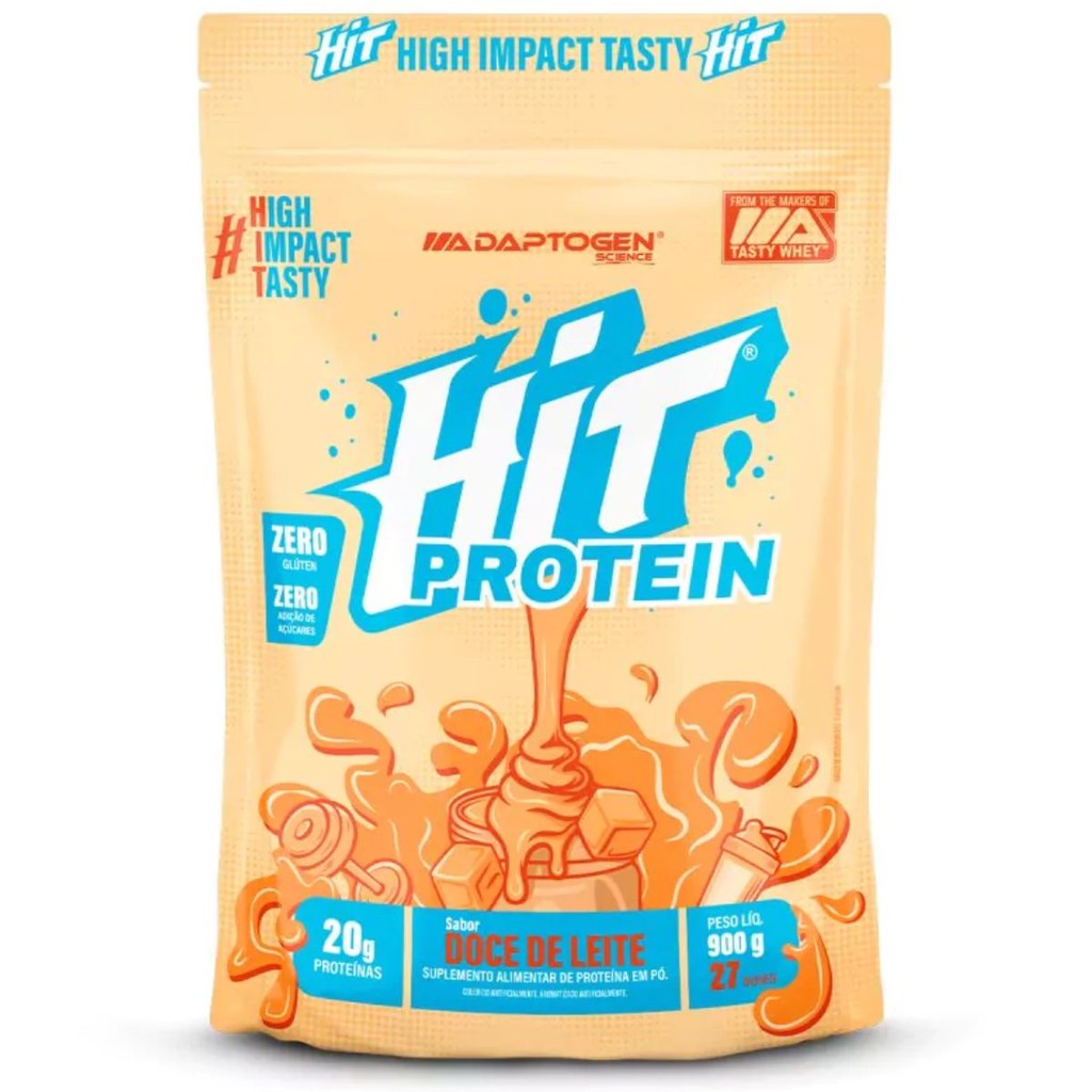 Whey Hit Protein Adaptogen Blend Hi Impact Tasty 900g