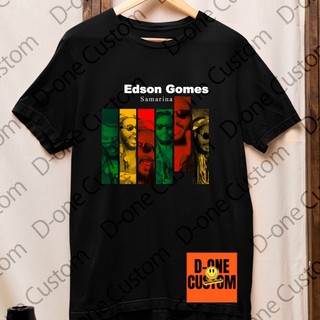 Camisa Camiseta Edson Gomes Album Samarina Reggae Samba Show Musica Circo Voador Seresta Rasta