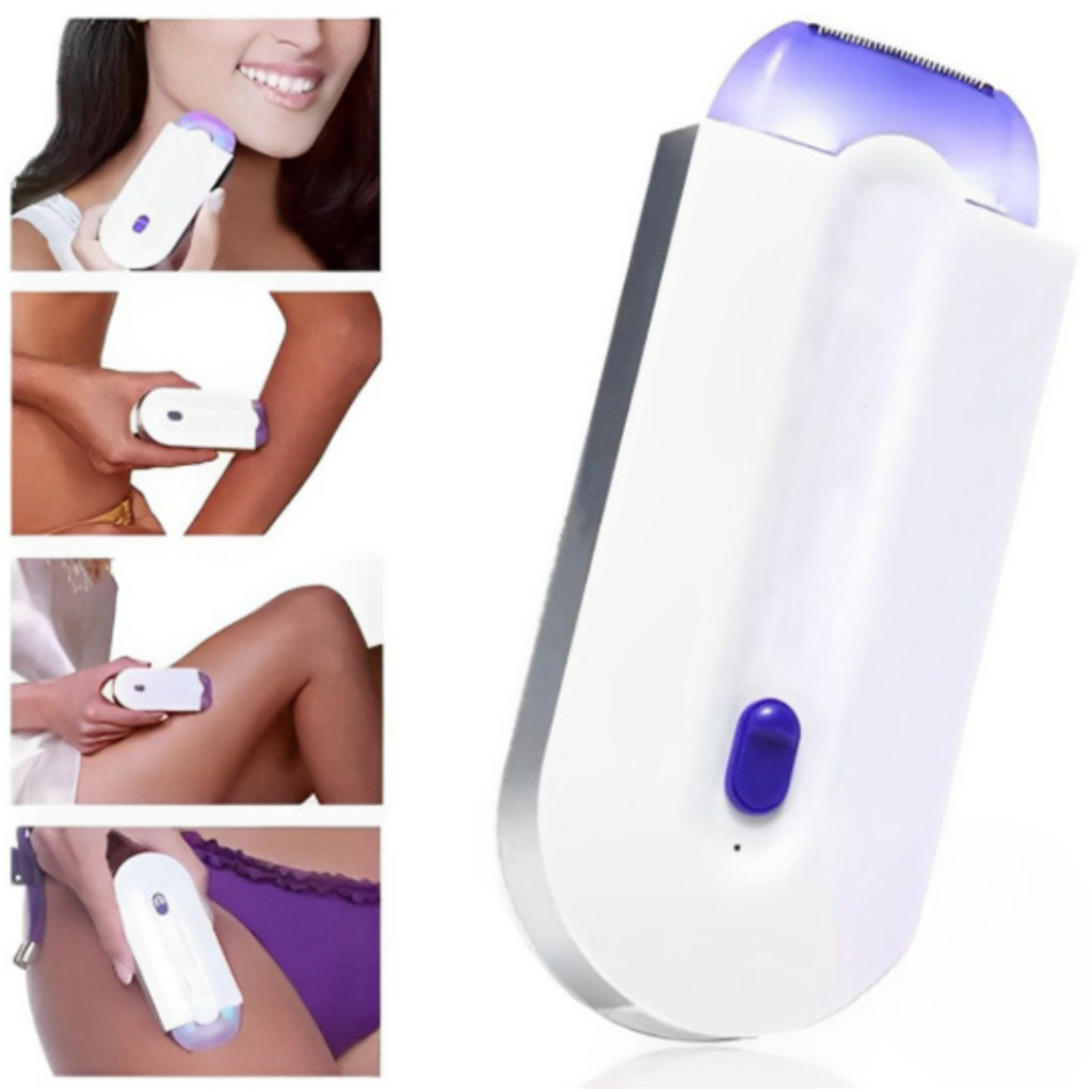 Depilador Elétrico Recarregável Facial e Corporal Unissex Portátil Sem Fio Indolor em Oferta na Shopee