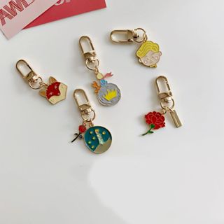 Chaveiro Com Pingente De Raposa Pequeno Príncipe Rosa Menino Estilo INS Para AirPods Charme Bolsa USB Corrente Suspensa em Oferta na Shopee