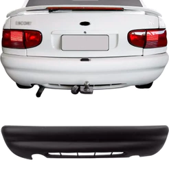 Parachoque Traseiro Escort Zetec 97 98 99 2000 2001 2002 Preto