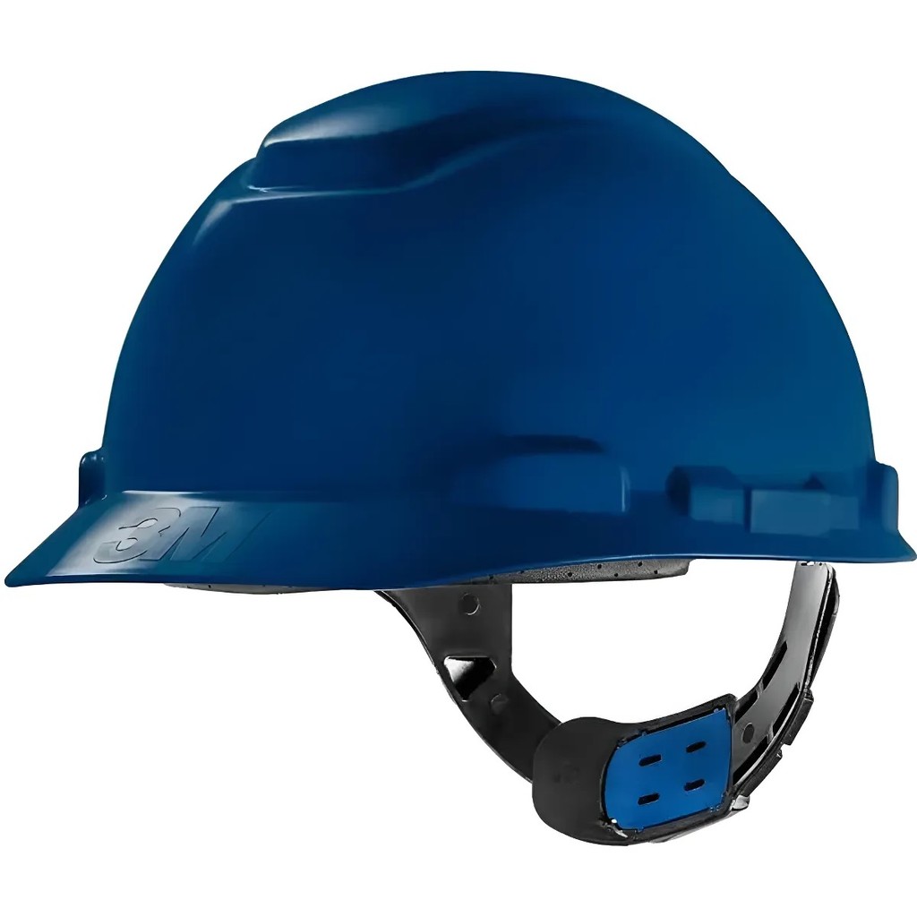 CAPACETE DE SEGURANÇA AJUSTE FÁCIL 3M H-700 - AZUL ESCURO em Oferta na Shopee