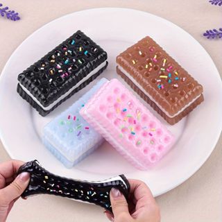 Squishy Taba Biscoitinho com Granulado Antistress de Apertar Para Crianças e Adultos em Oferta na Shopee