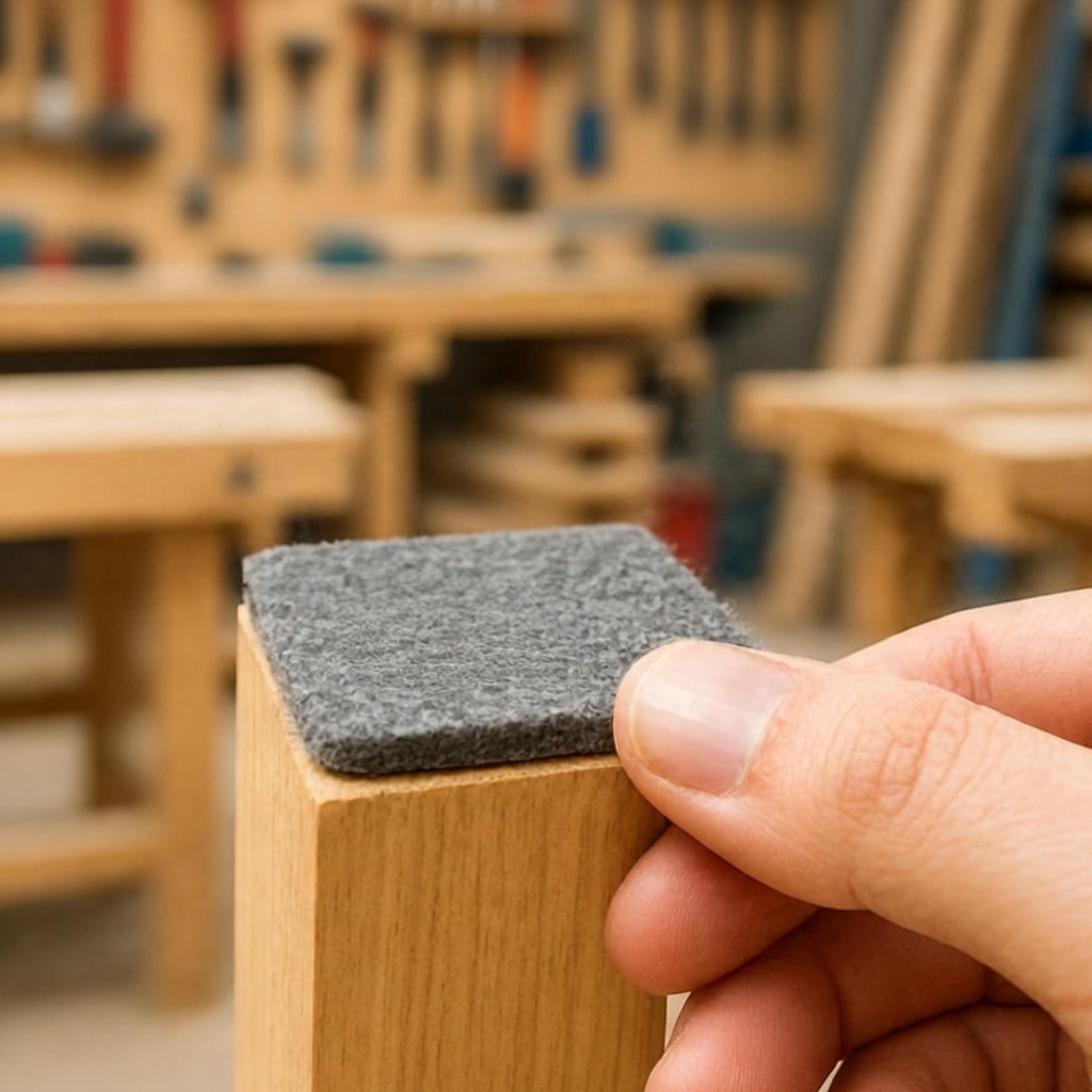 Feltro Adesivo Médio Protetor Para Moveis 8uni em Oferta na Shopee