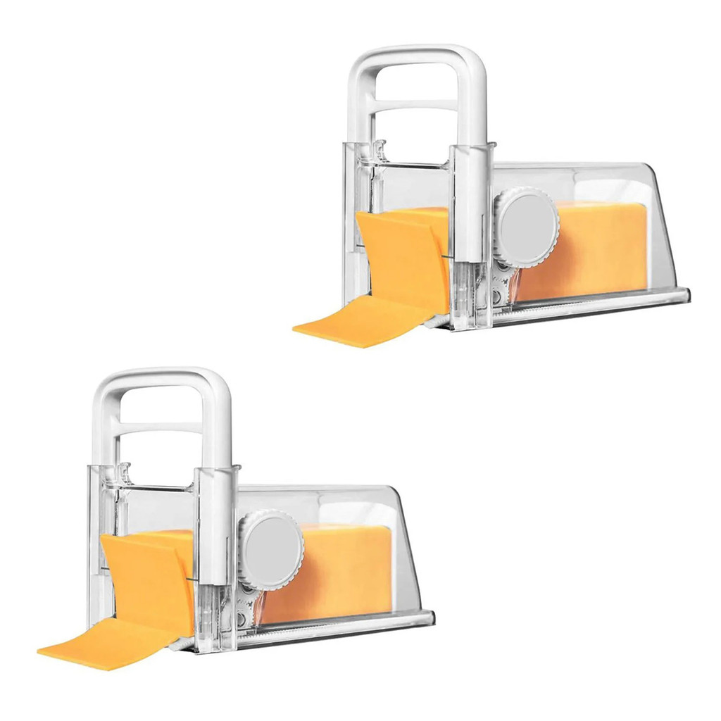 Ralador Cortador Fatiador de Queijo Presunto 4 em 1 Kit 2 Uni Manual Lamina Inox Porte Hermetico Culinaria Cozinha