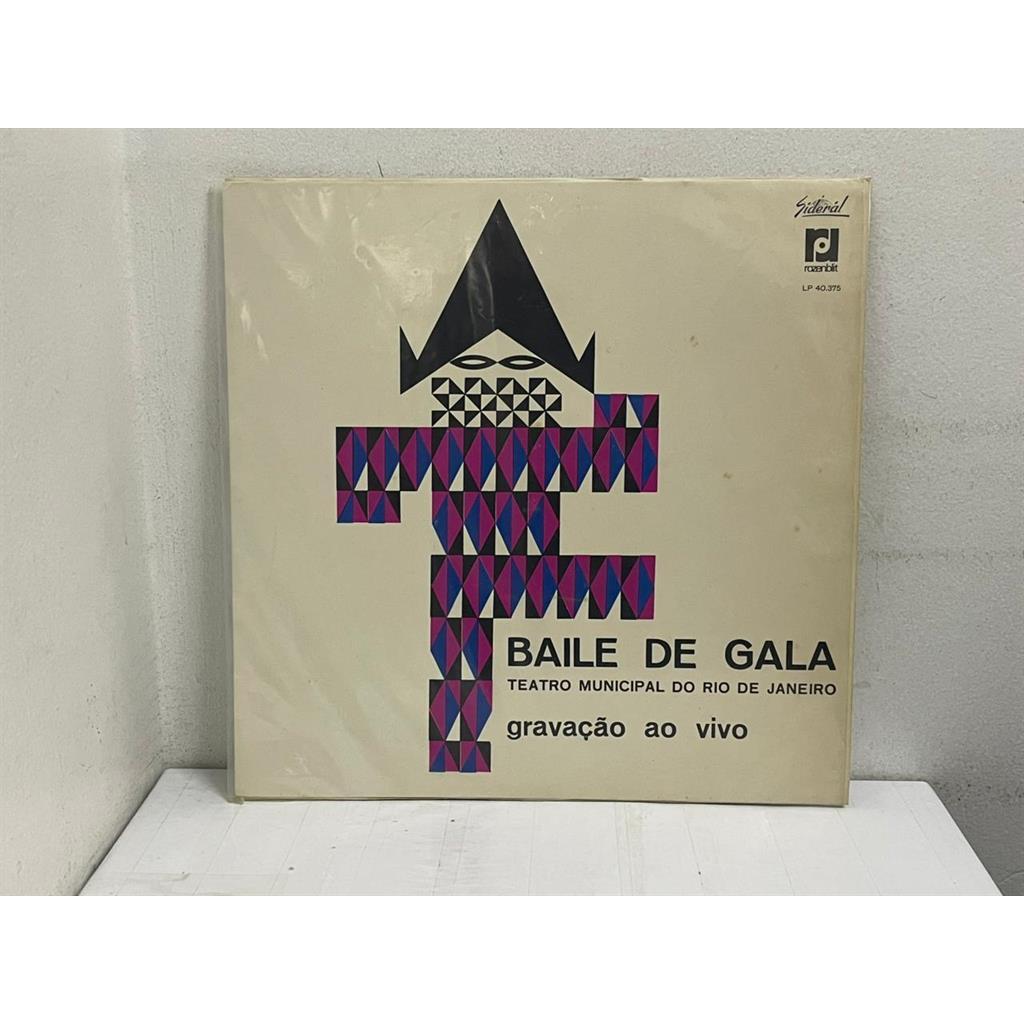 VINIL VARIOS ARTISTAS LP- BAILE DE GALA TEATRO MUNICIPAL DO RIO DE JANEIRO