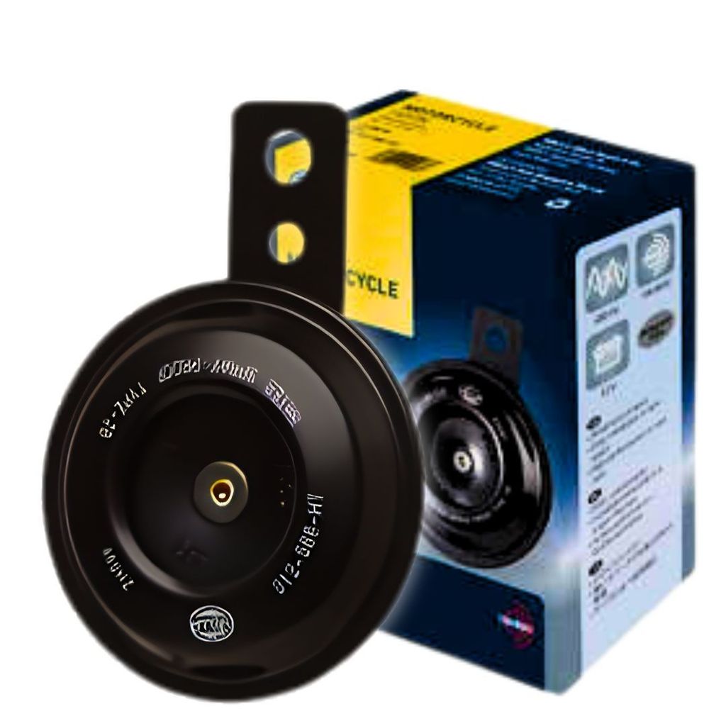 BUZINA AUTOMOTIVA BIBI PAQUERINHA PARA MOTO 12V UNIVERSAL 16W 480HZ - HELLA 3AL012588061