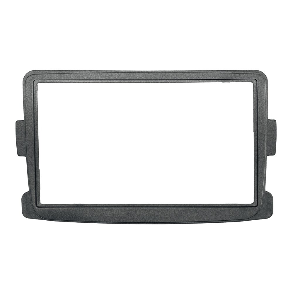 Contra Frente Plástica Permak Renault  Duster Sandero 2 Din Preta