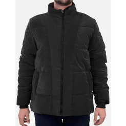 Jaqueta Victory Eagle Masculina Suede Puffer Chumbo Original