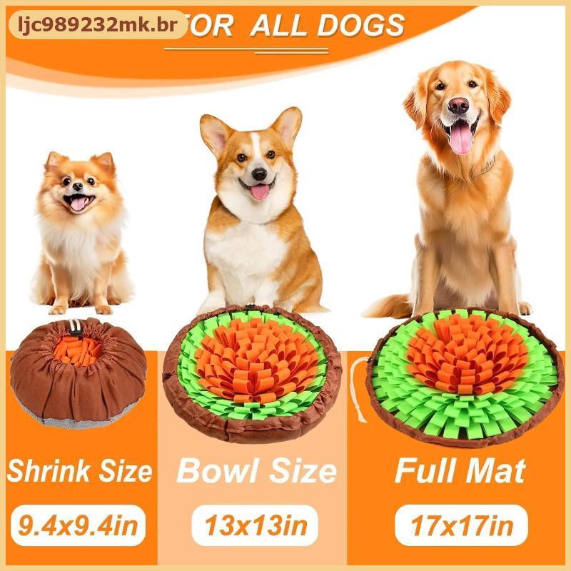 [MYBR] Tapete De Snuffle Para Animais De Estimação Cães , Jogo De Alimentação Interativo Tédio , Incentiva Habilidades N