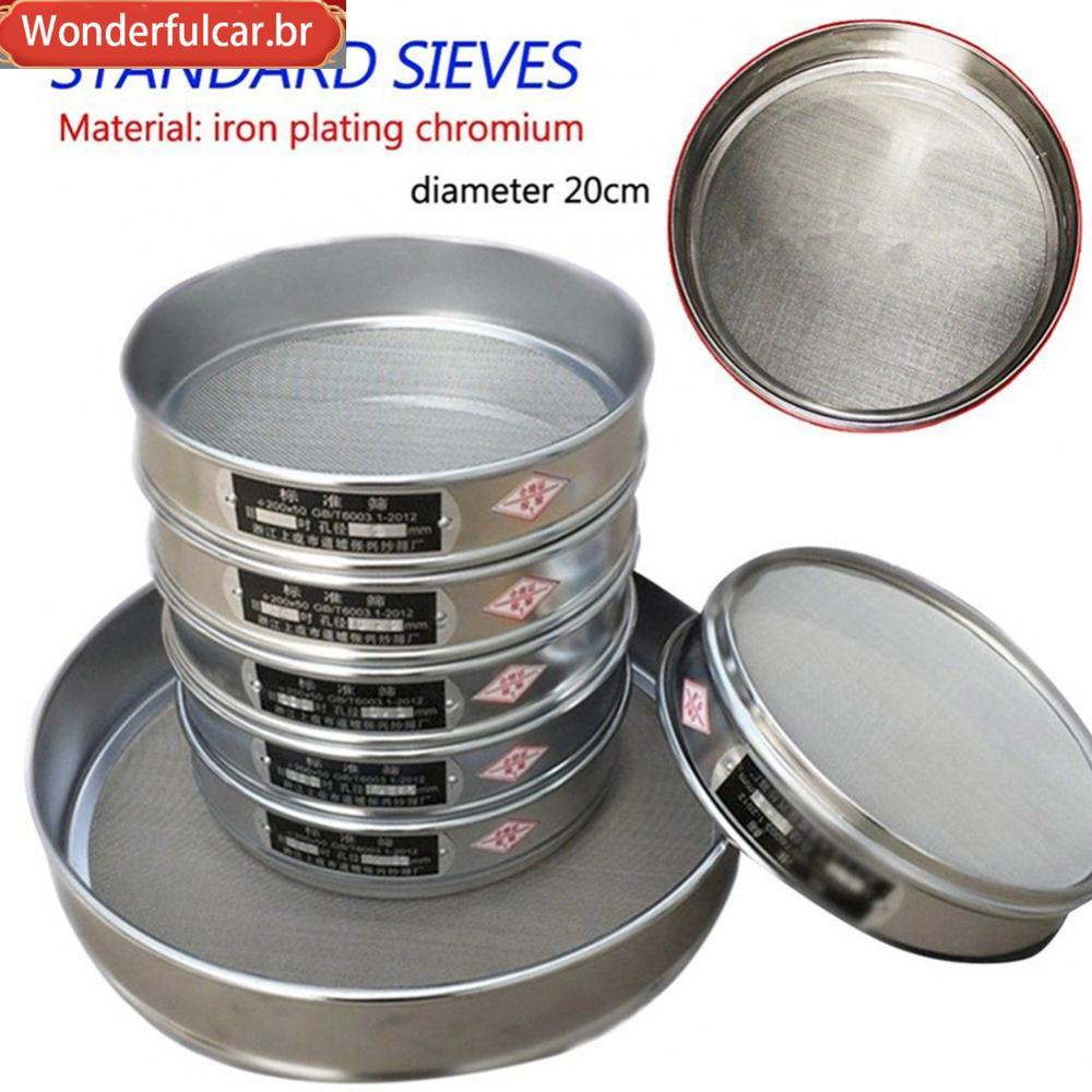 [WDFU-BR]Professional Stainless Steel Lab Test Sieve 10 100 Mesh Aperture Optimal Results