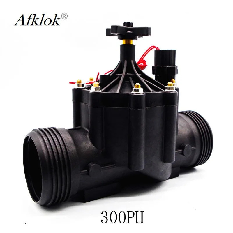 Nova Válvula Solenóide De Controle De Água 3 Polegada Para Irrigação AC 220V 110V 24V DC 24V 12V Travamento Com Estrutur
