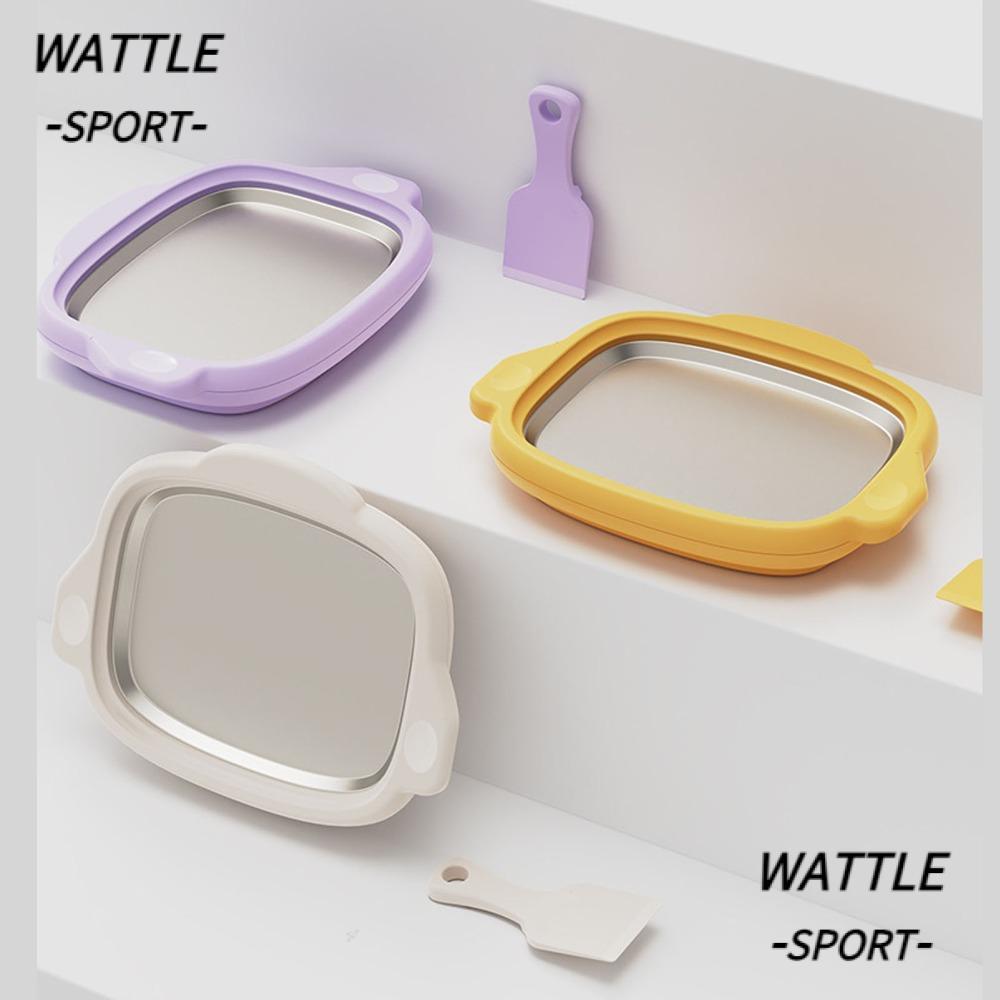 Máquina De Sorvete WATTLE , Fabricante Instantâneo De Creme Laminado De Aço Inoxidável 304 , Panela De Gelato Profission