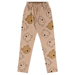 Calça Legging Infantil em Cotton Bee Loop