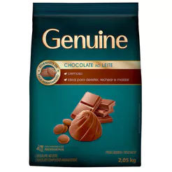 Chocolate Ao Leite Nobre Gotas 2,05kg Genuine