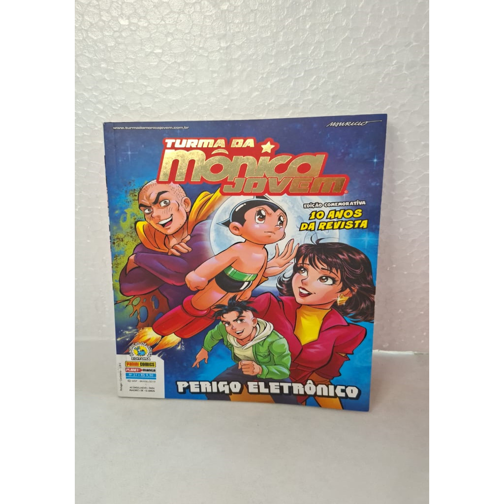Turma da Mônica Jovem Nº 21 - edição comemorativa 10 anos de revista autor Mauricio de Sousa