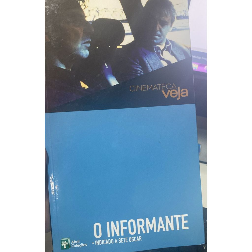 Livro O Informante Indicado a Sete Oscar Cinematica Veja de Abril Coleções 7734121