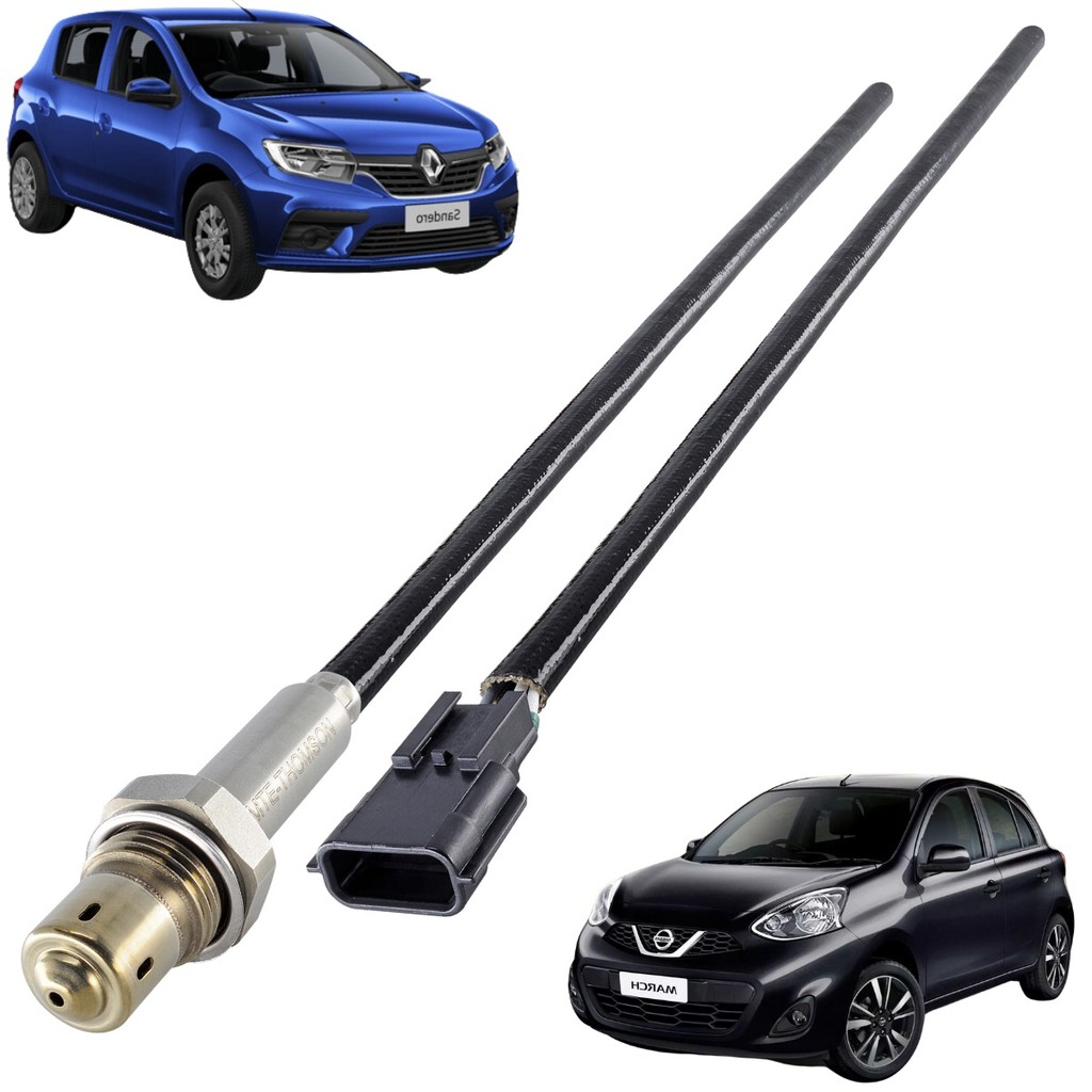 Sensor Sonda Lambda Planar Pre-Pos Catalisador - Kicks 2017 A 2019 / March 2014 A 2015 / Versa 2017 A 2019 / Kwid