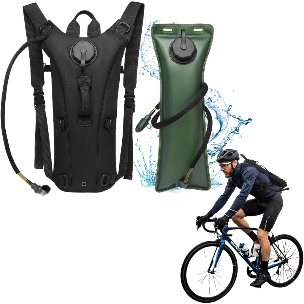 Mochila Hidratação 3L Impermeável, Bolsa Água Mãos Livres, Para Trilha, Ciclismo, Corrida, Térmica