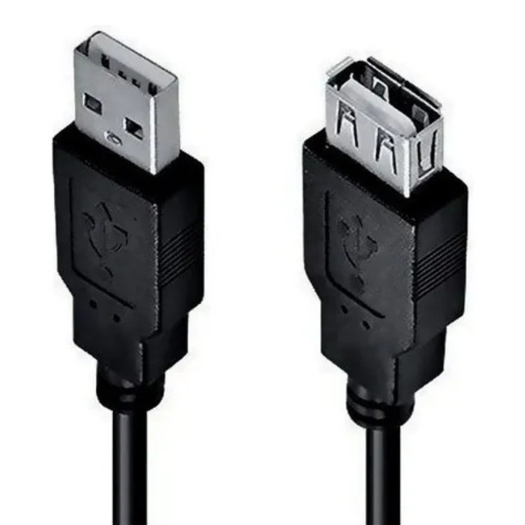 Cabo USB 2.0 Extensor Macho e Fêmea com 1,5 M de Alcance