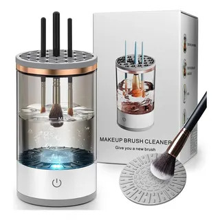 Limpador de Pincéis de Maquiagem Automático Elétrico Bivolt Profissional - Pincéis Novos em 1 Minuto em Oferta na Shopee
