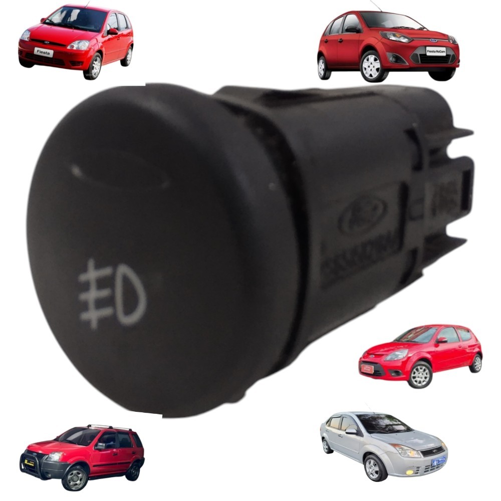 Botão interruptor farol milha Ford fiesta Ecosport 2002 2012