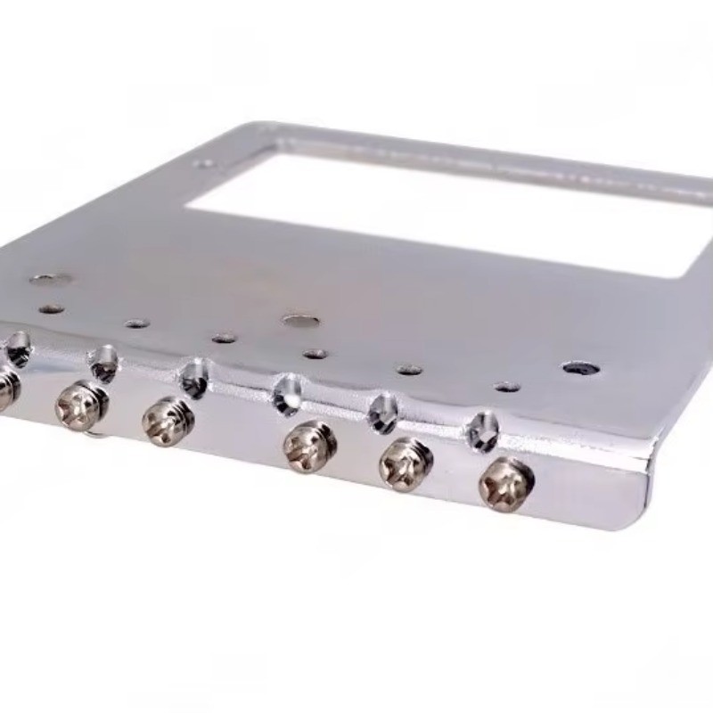 Arremate De Ponte De Guitarra Elétrica TL Em Forma De L , Corda Fixa Formato De 7 , Pode Ser Rosqueada Atrás Da Parte In