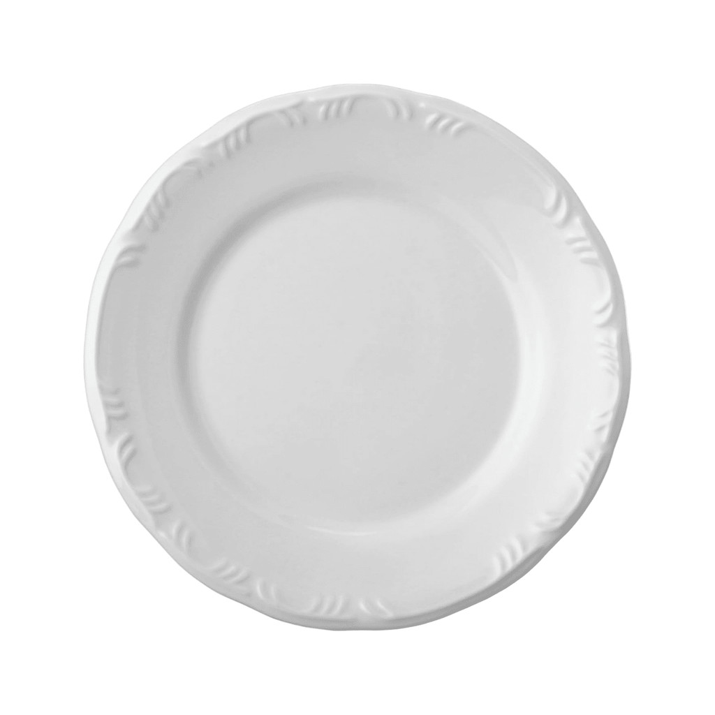 Prato Raso Jantar Refeição 26cm Pomerode Porcelana Decorada Schmidt